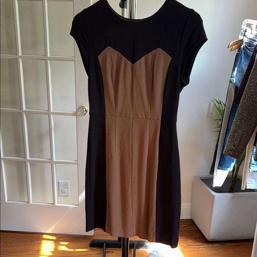Victoria's Secret Black and Brown Mini Dress